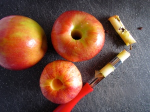 An apple corer is a small investment that you'll get a ton of use out of!